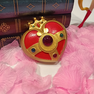 Cosmic Heart Compact Brooch Replica