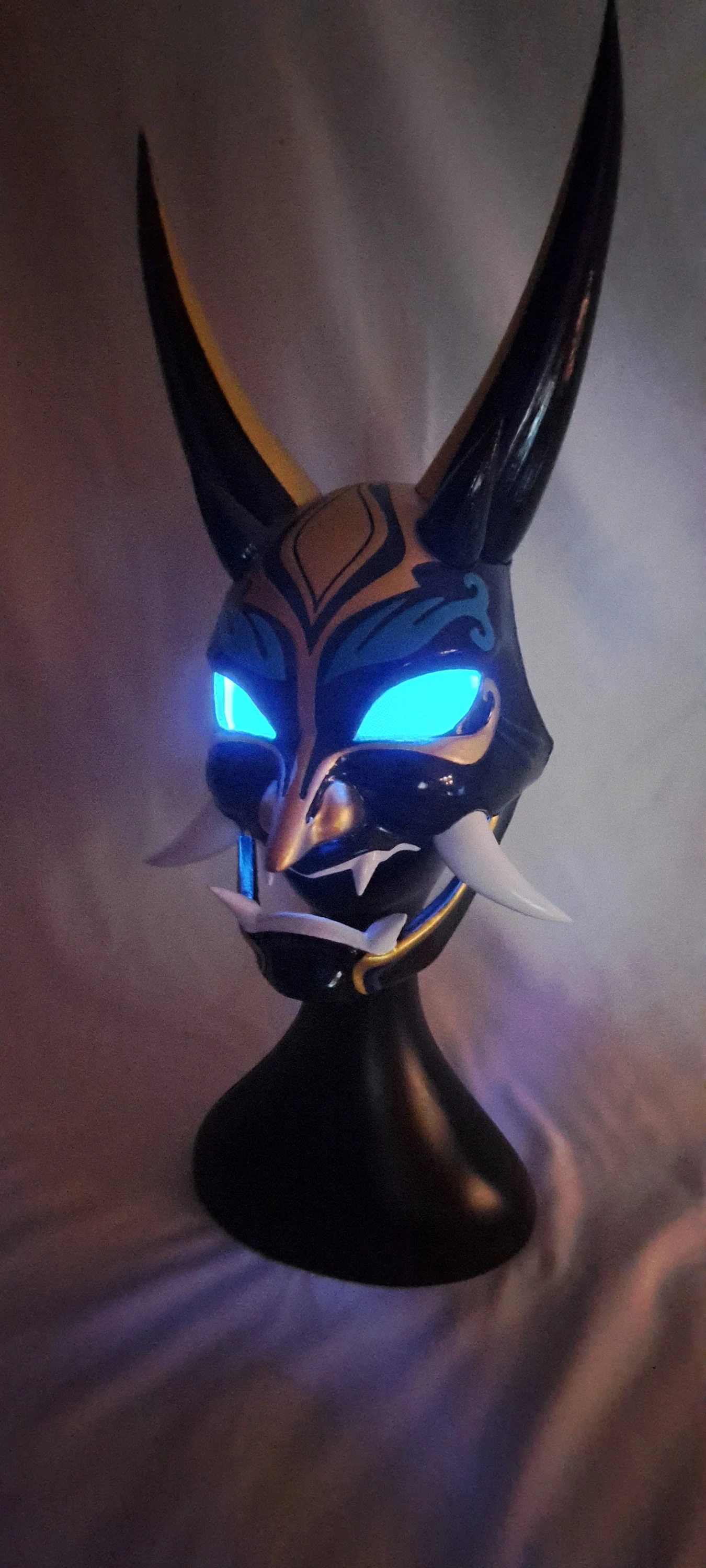 Xiao Mask Replica Genshin Impact LED light