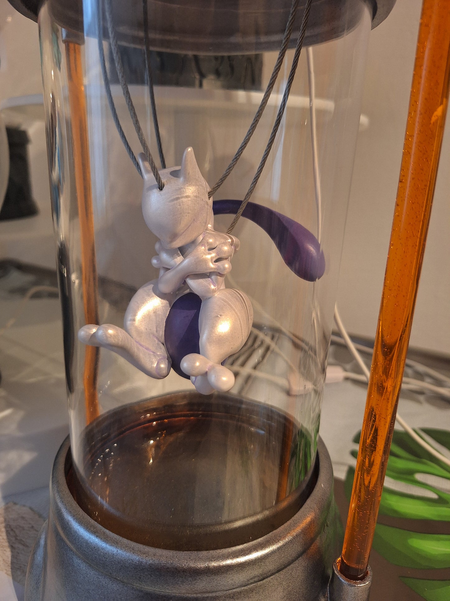 Pokemon Capsule Lamps Mewtwo Charizard Venusaur Blastoise Clones