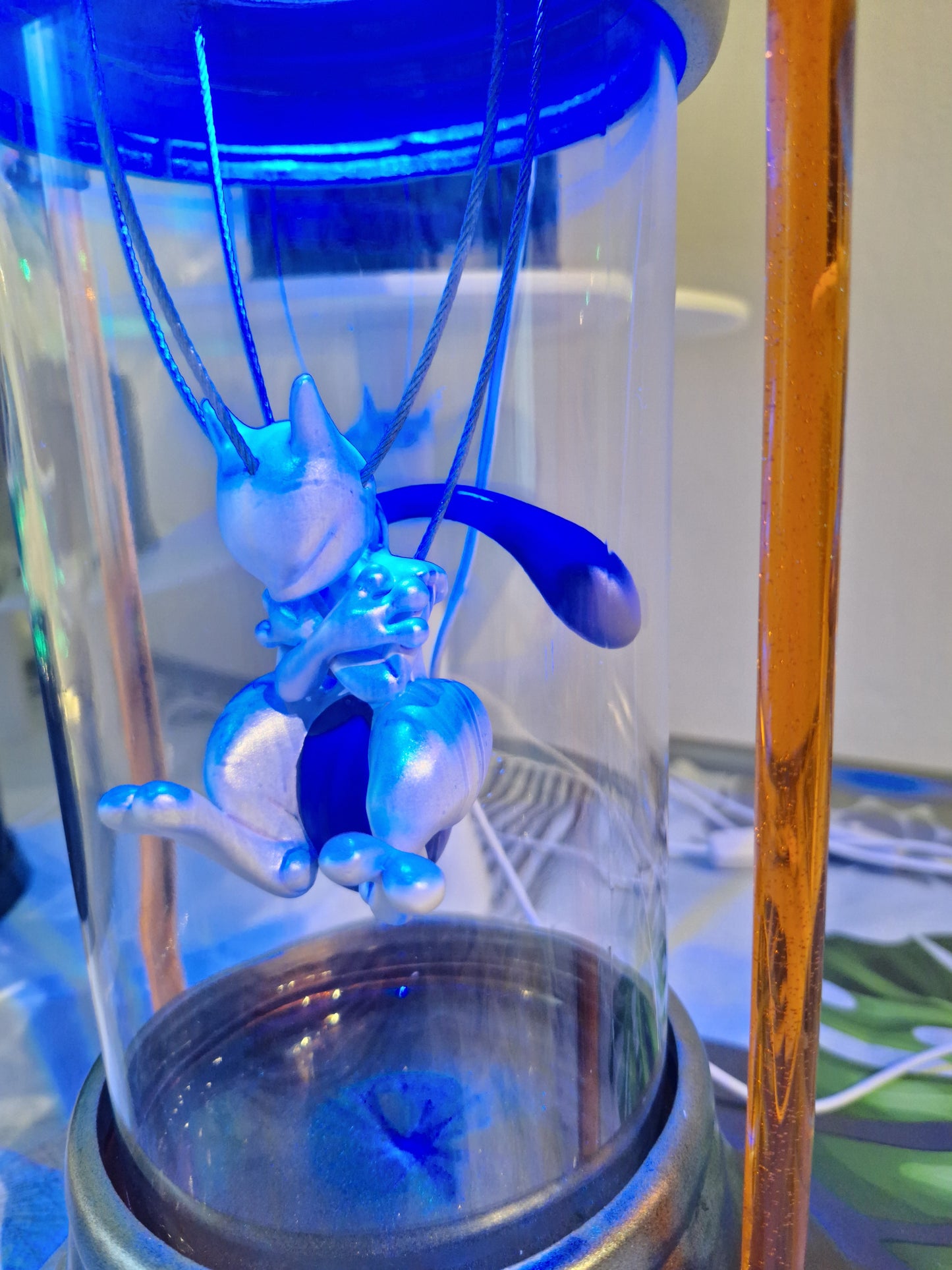 Pokemon Capsule Lamps Mewtwo Charizard Venusaur Blastoise Clones