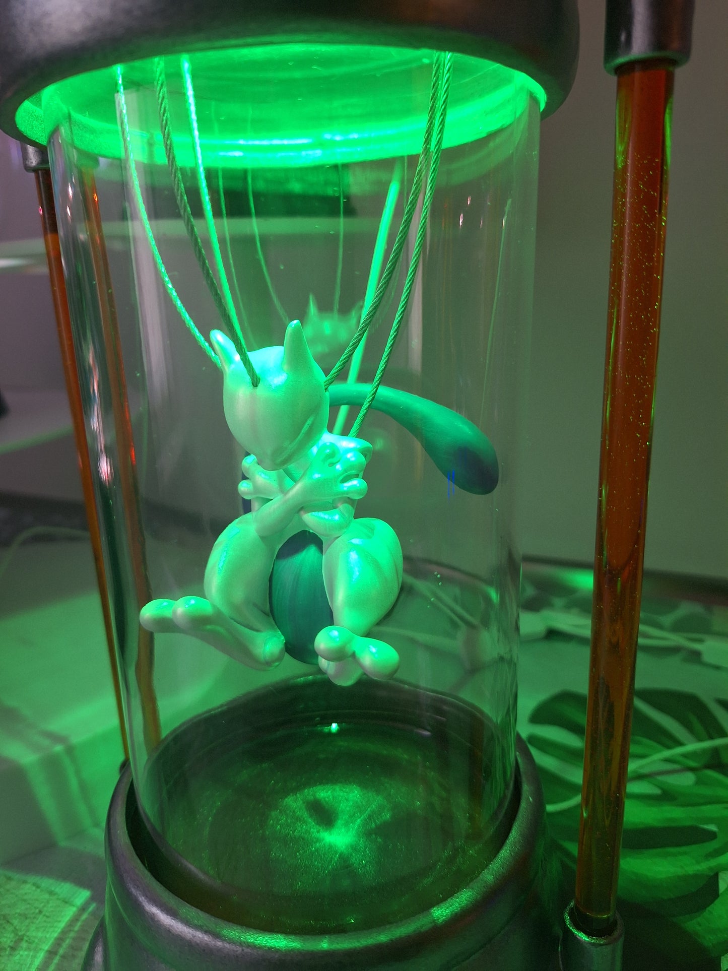 Pokemon Capsule Lamps Mewtwo Charizard Venusaur Blastoise Clones