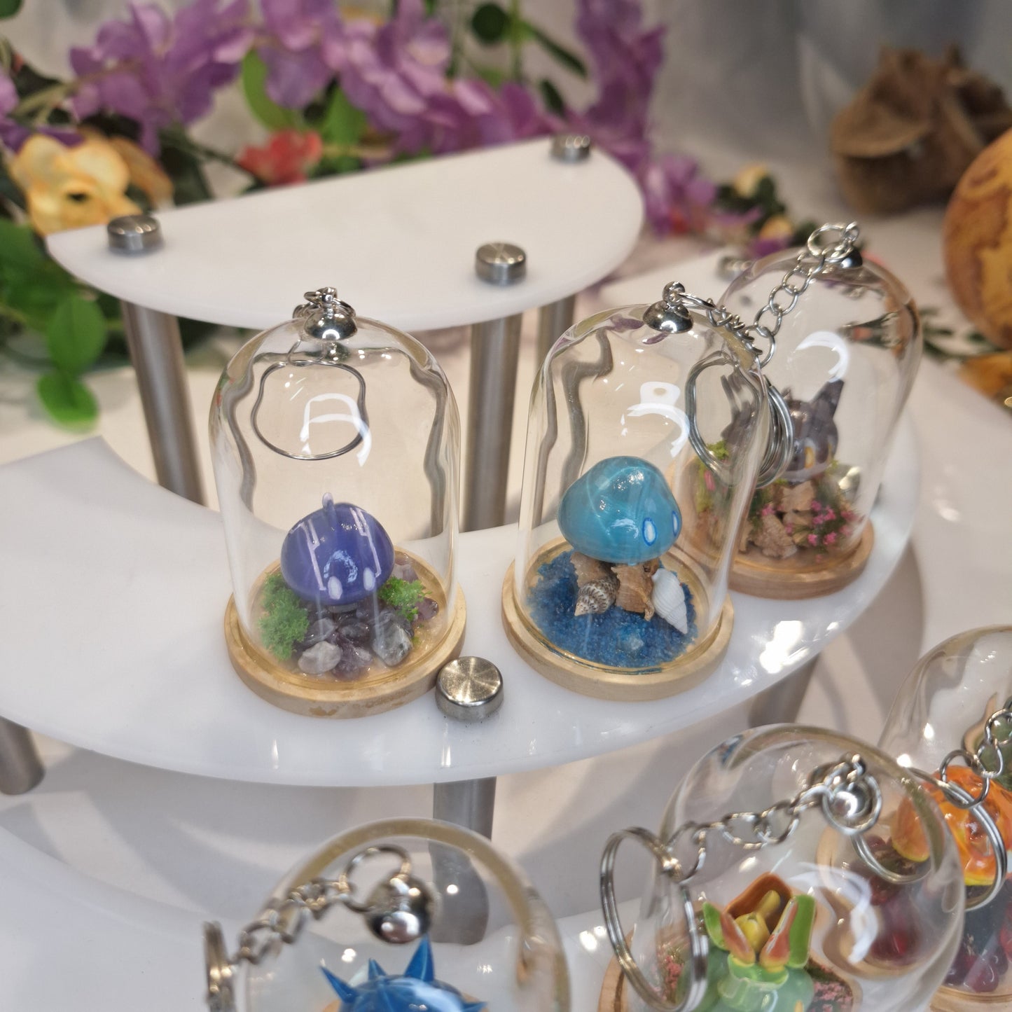 Slime Terrarium Keychain - Genshin Impact