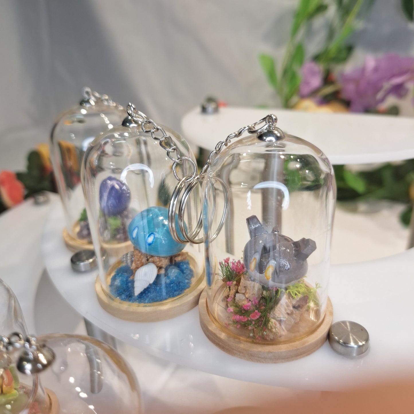 Slime Terrarium Keychain - Genshin Impact