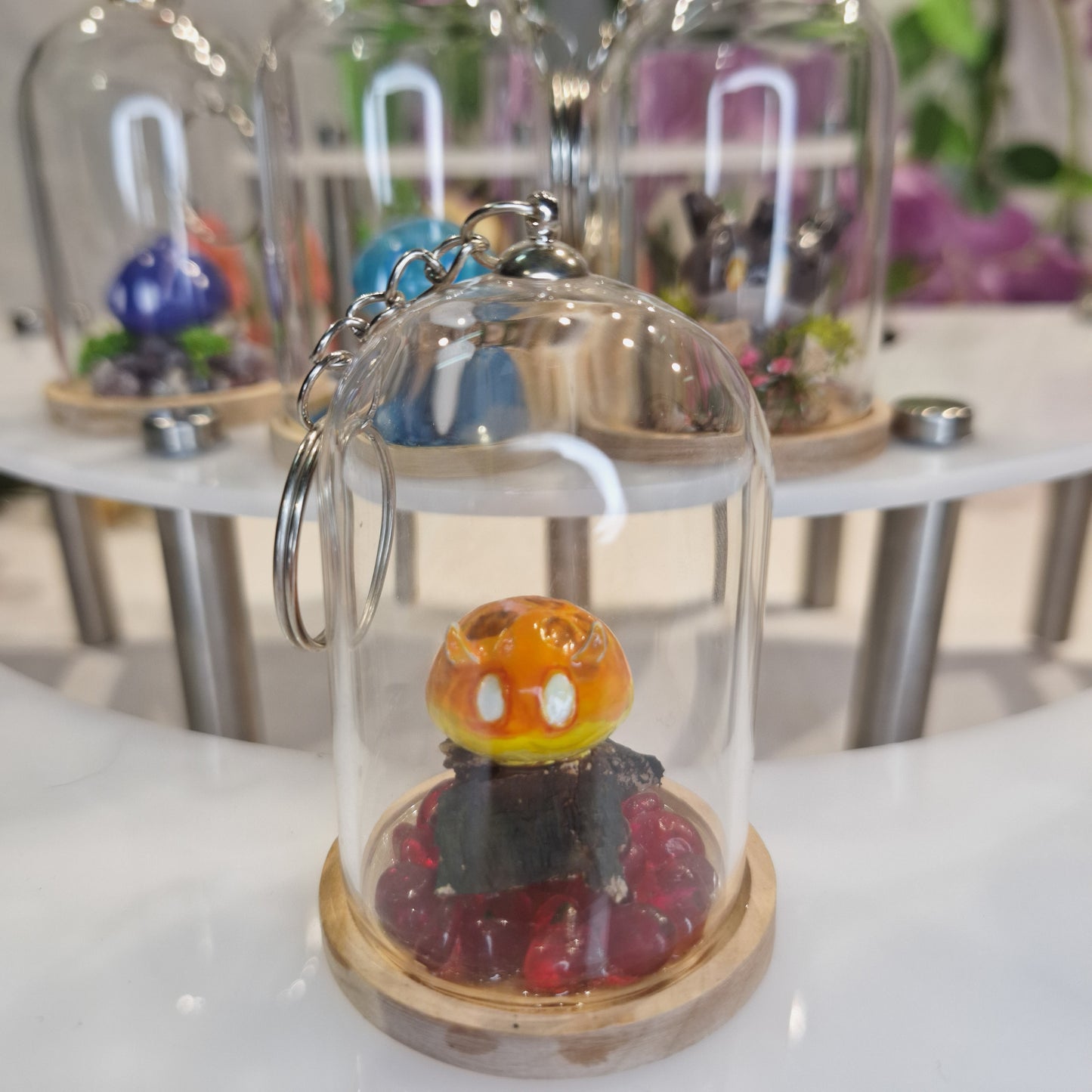 Slime Terrarium Keychain - Genshin Impact