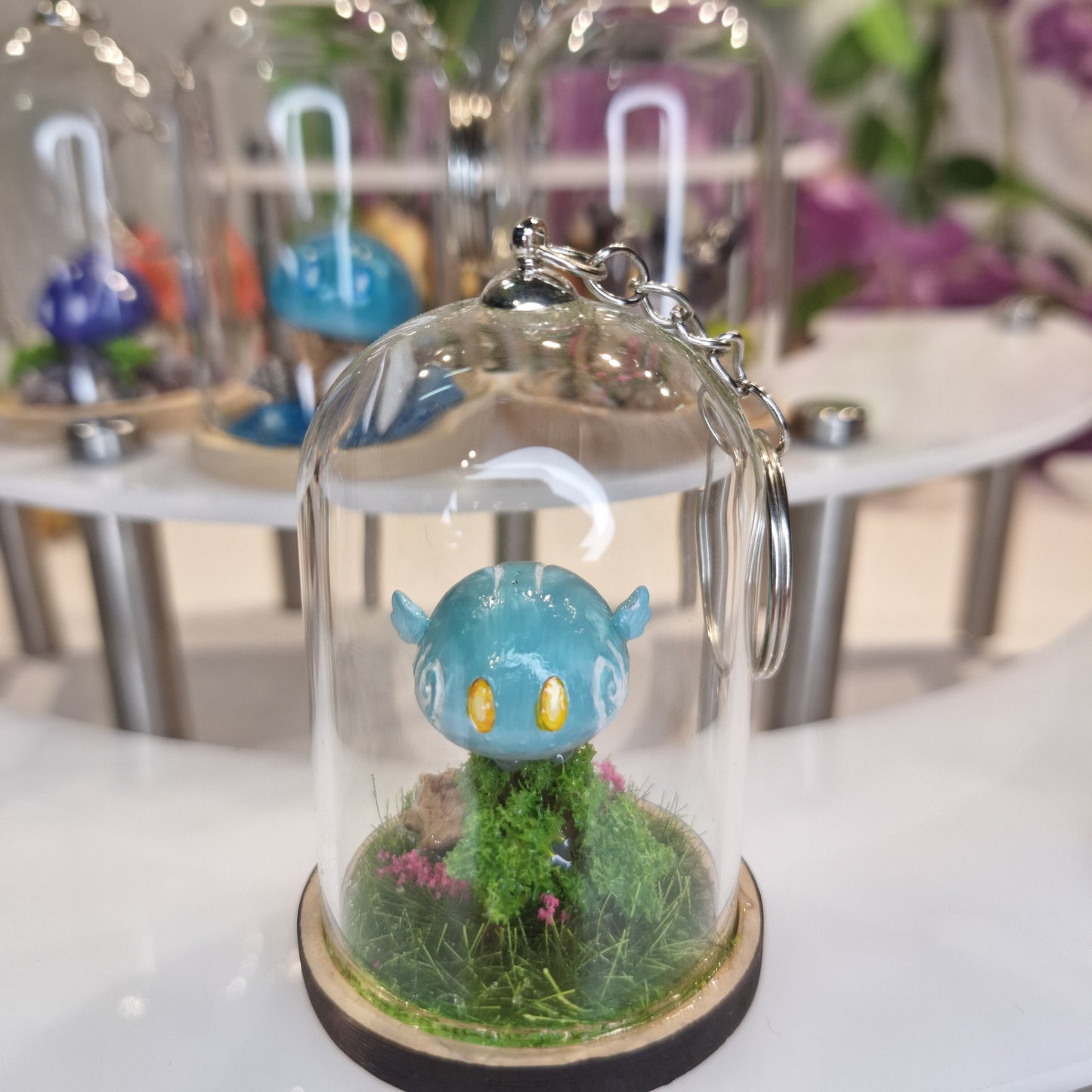 Slime Terrarium Keychain - Genshin Impact