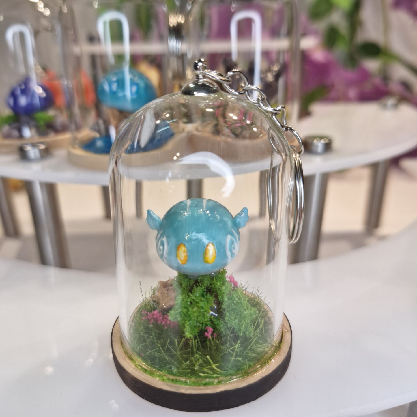 Slime Terrarium Keychain - Genshin Impact