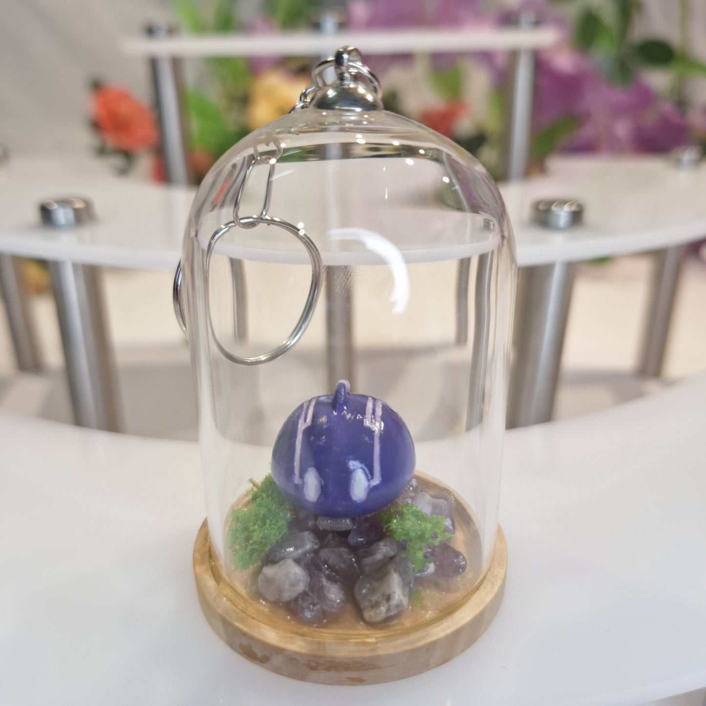 Slime Terrarium Keychain - Genshin Impact