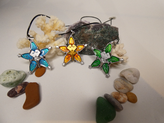 Collana Wayfinder Trovavia Replica Kingdom Hearts Terra Aqua Ventus