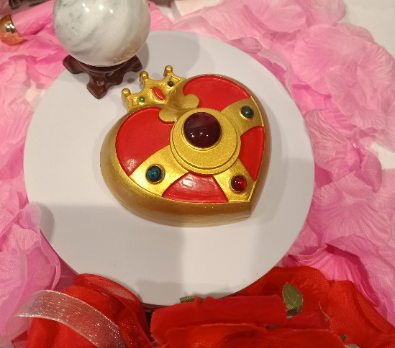 Cosmic Heart Compact Brooch Replica