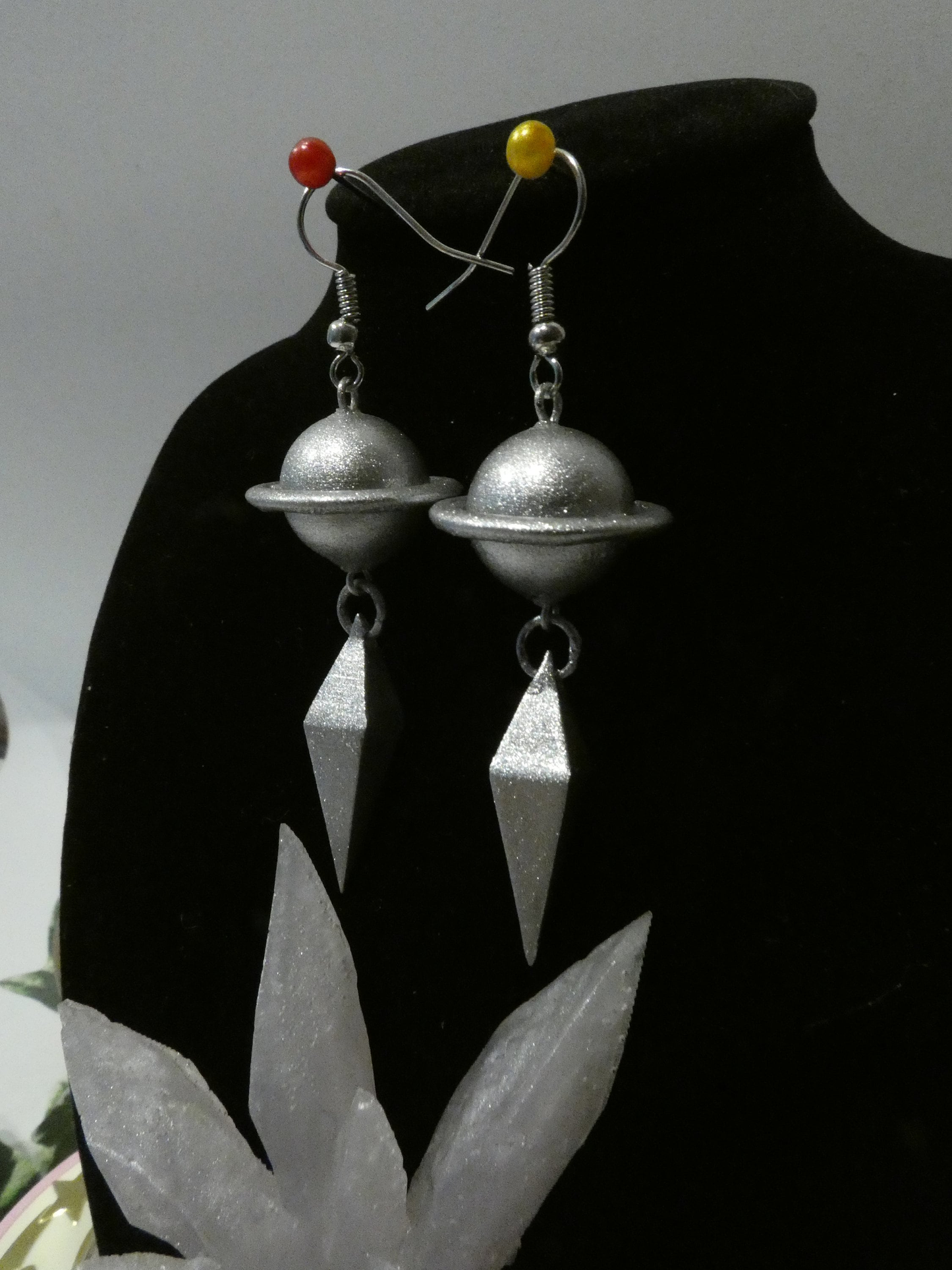 Replica Sailor Saturn Crystal Brooch Earrings