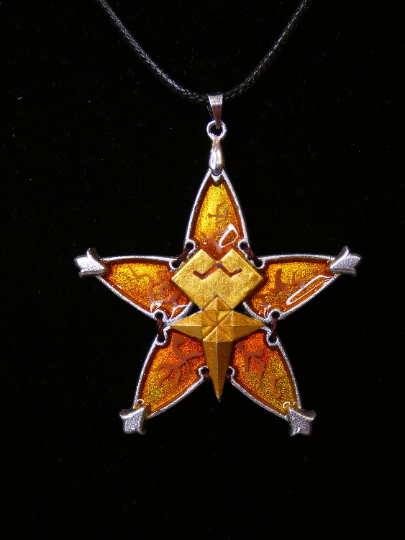Collana Wayfinder Trovavia Replica Kingdom Hearts Terra Aqua Ventus