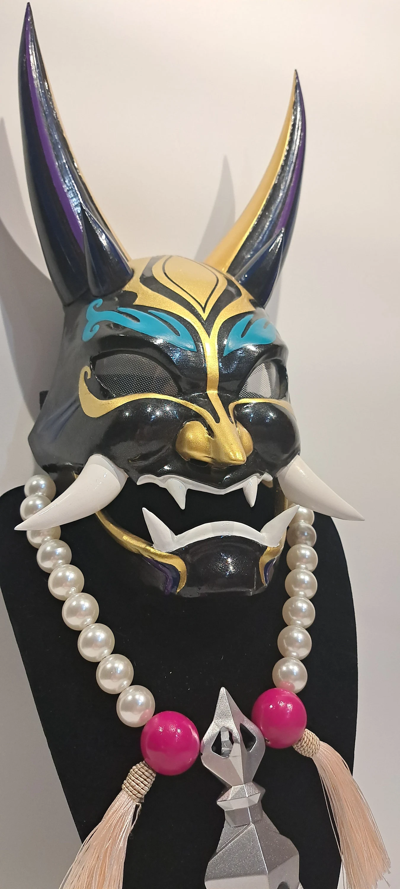Xiao Mask Replica Genshin Impact LED light