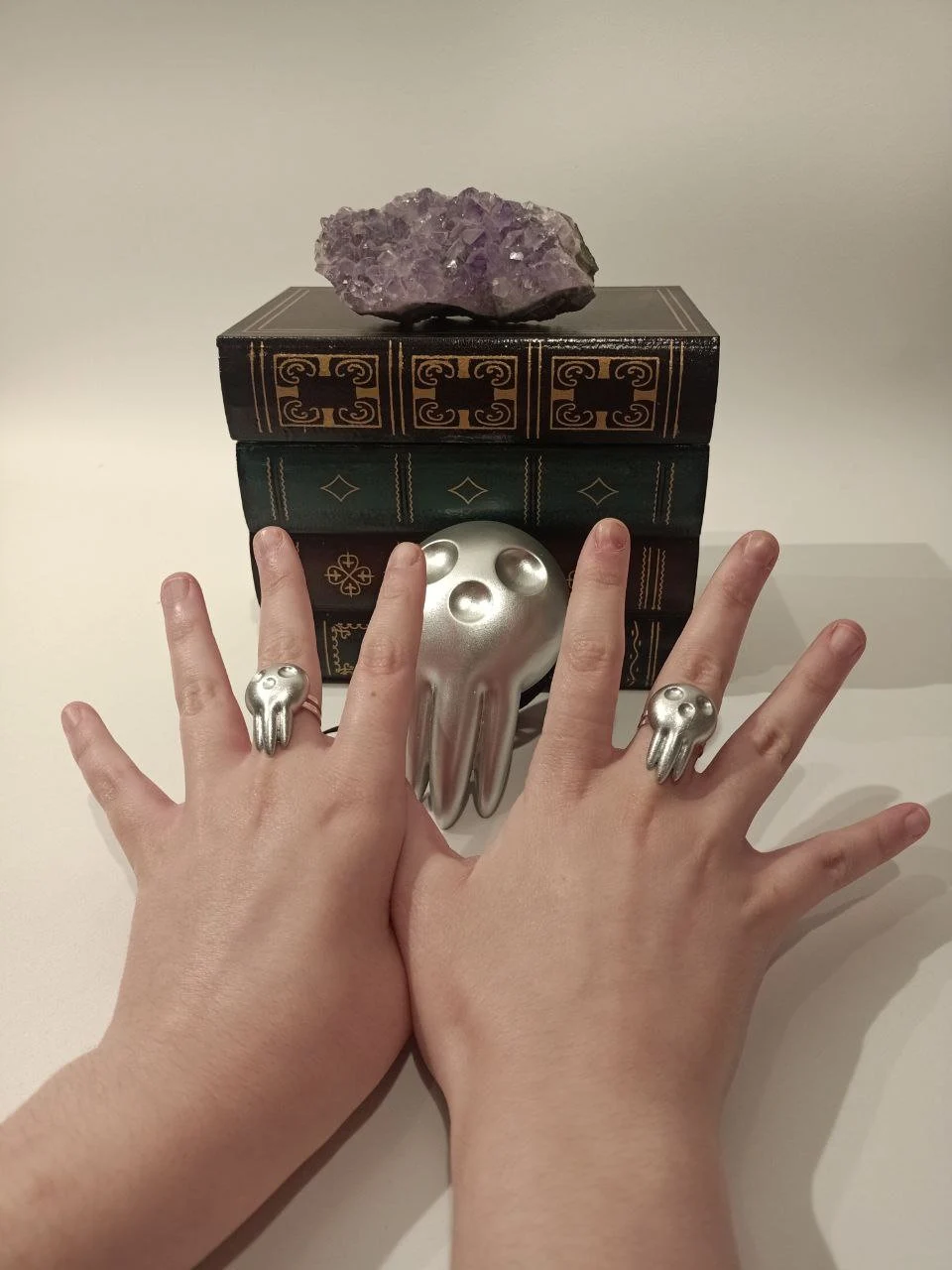 Death the Kid rings and brooch