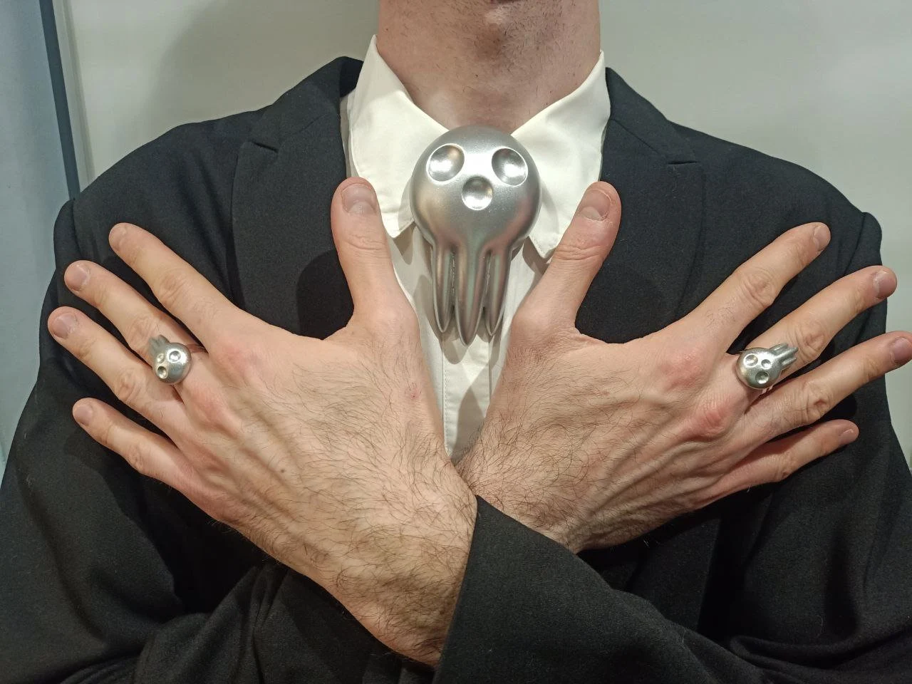 Death the Kid rings and brooch
