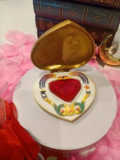 Cosmic Heart Compact Brooch Replica