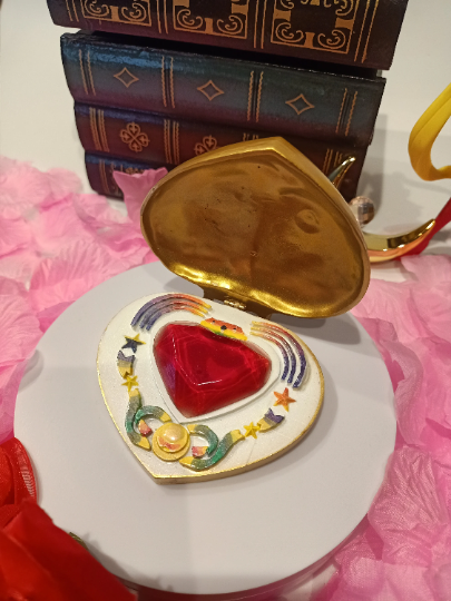 Cosmic Heart Compact Brooch Replica