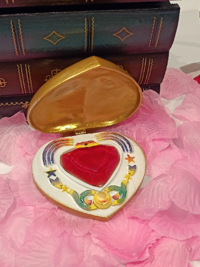 Cosmic Heart Compact Brooch Replica