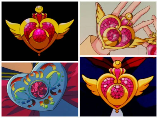 Crisis Moon Compact Brooch Replica