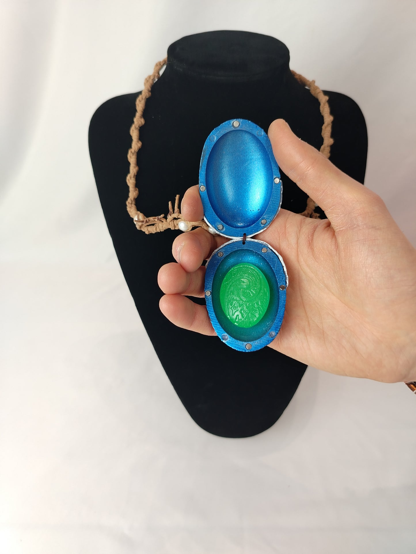 Moana Necklace Replica Heart of Te Fiti Oceania Vaiana Necklace