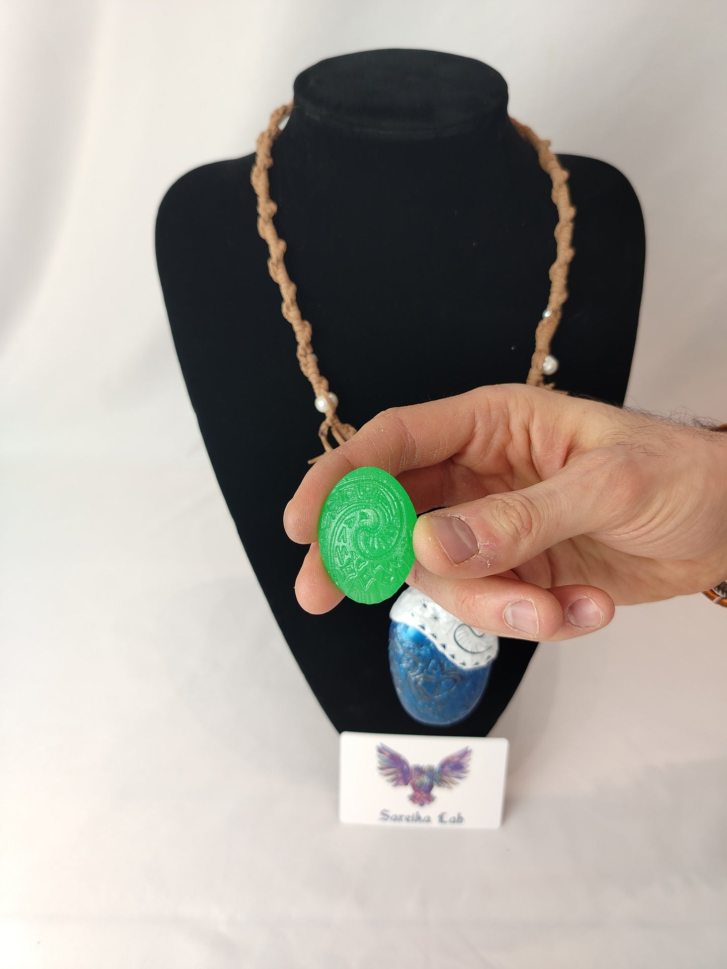 Moana Necklace Replica Heart of Te Fiti Oceania Vaiana Necklace