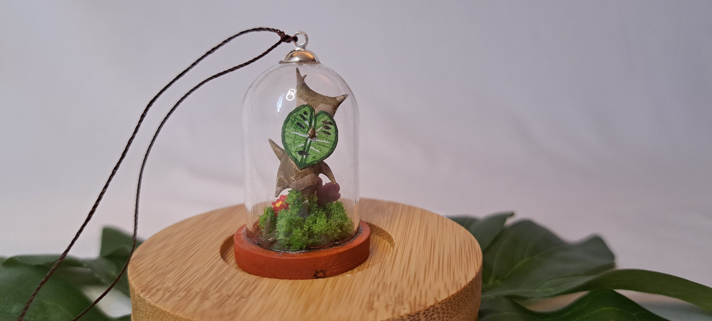 Zelda Koroks Terrarium Necklace