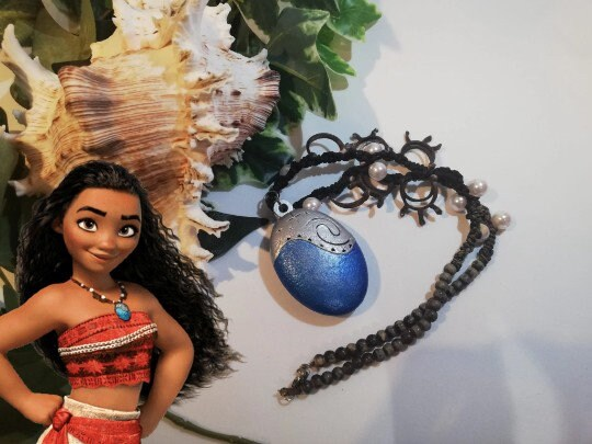 Moana Necklace Replica Heart of Te Fiti Oceania Collana di Vaiana