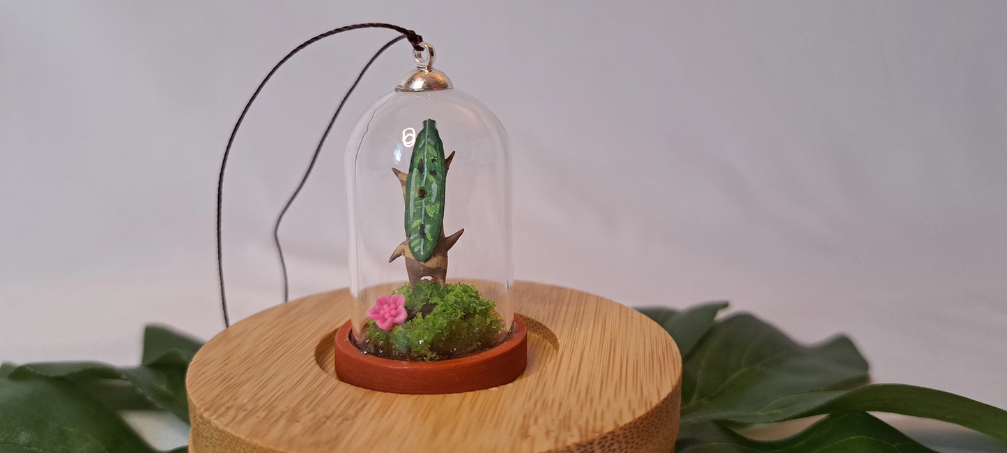 Zelda Koroks Terrarium Necklace