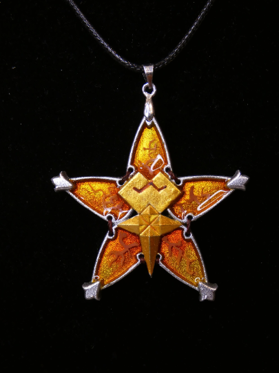 Wayfinder Trovavia Necklace Replica Kingdom Hearts Terra Aqua Ventus