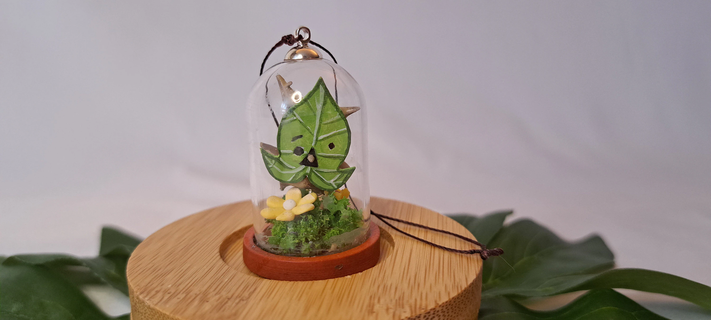 Zelda Koroks Terrarium Necklace