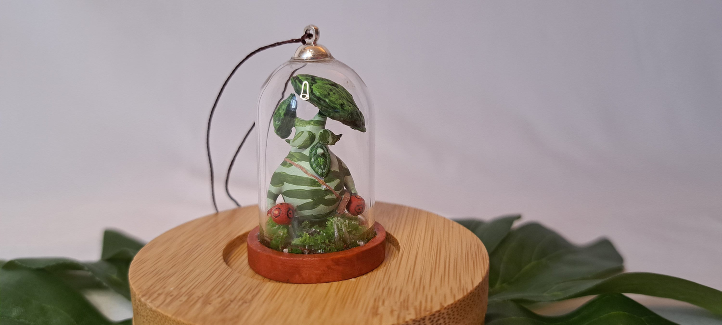 Zelda Koroks Terrarium Necklace