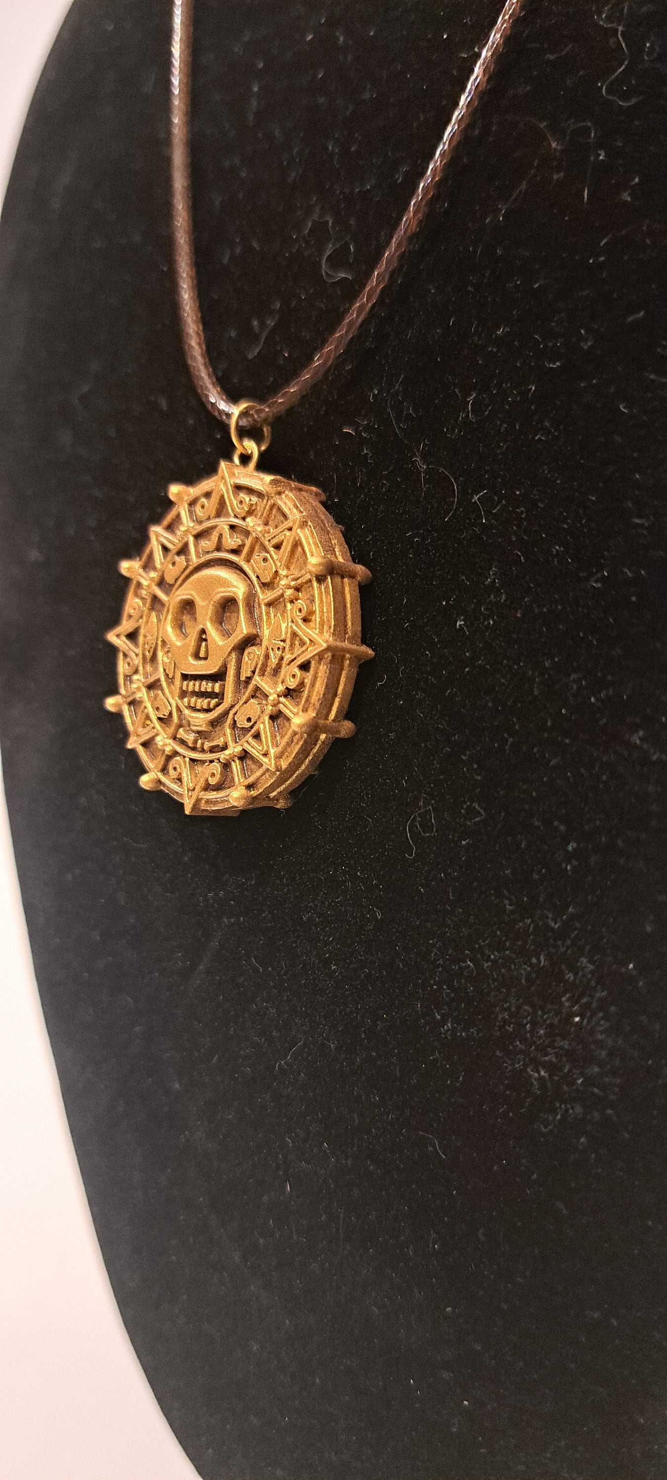 Ciondolo Pirati Caraibi Replica Moneta azteca oro