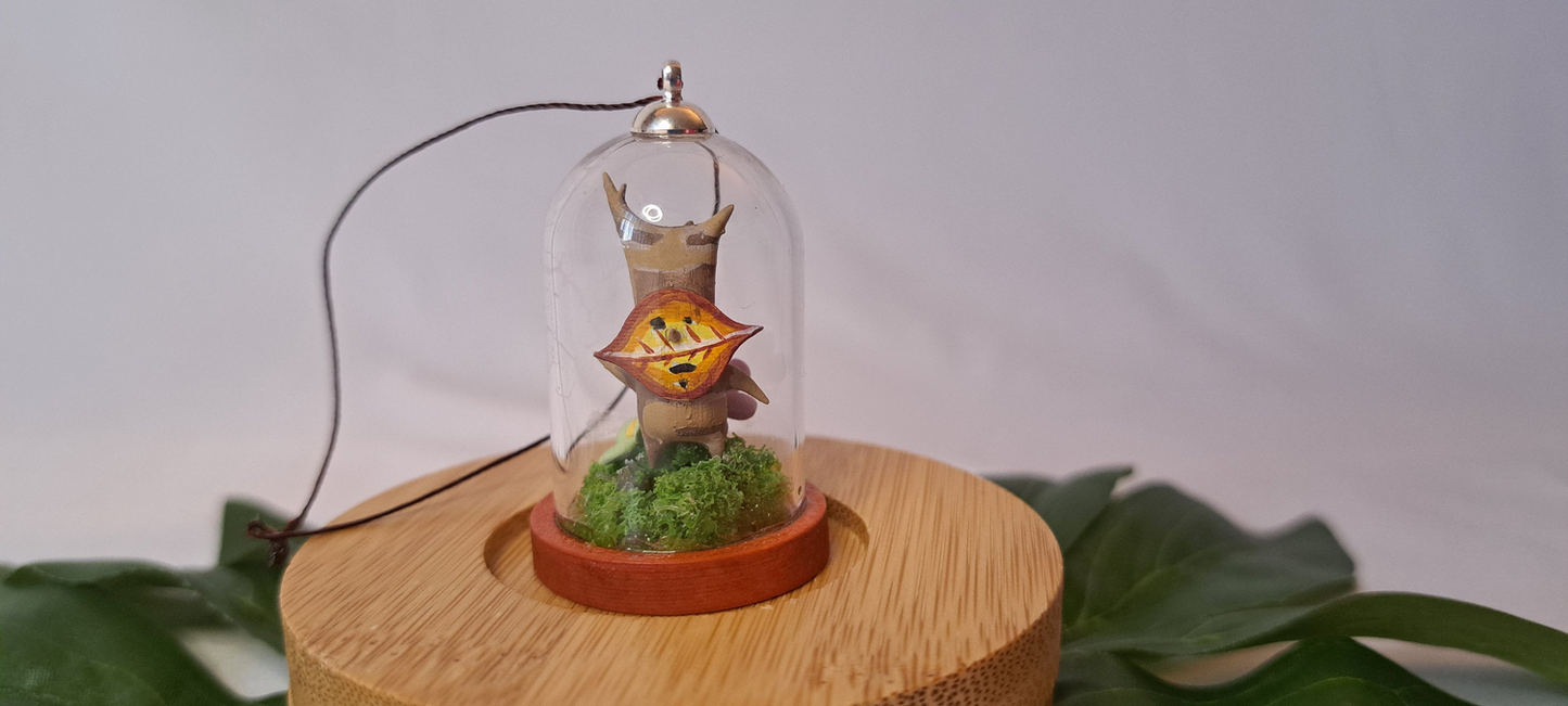 Zelda Koroks Terrarium Necklace