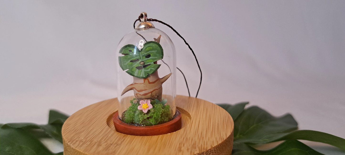 Zelda Koroks Terrarium Necklace