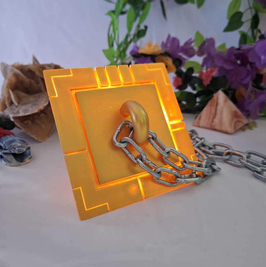 Replica Millenium Puzzle LED Necklace