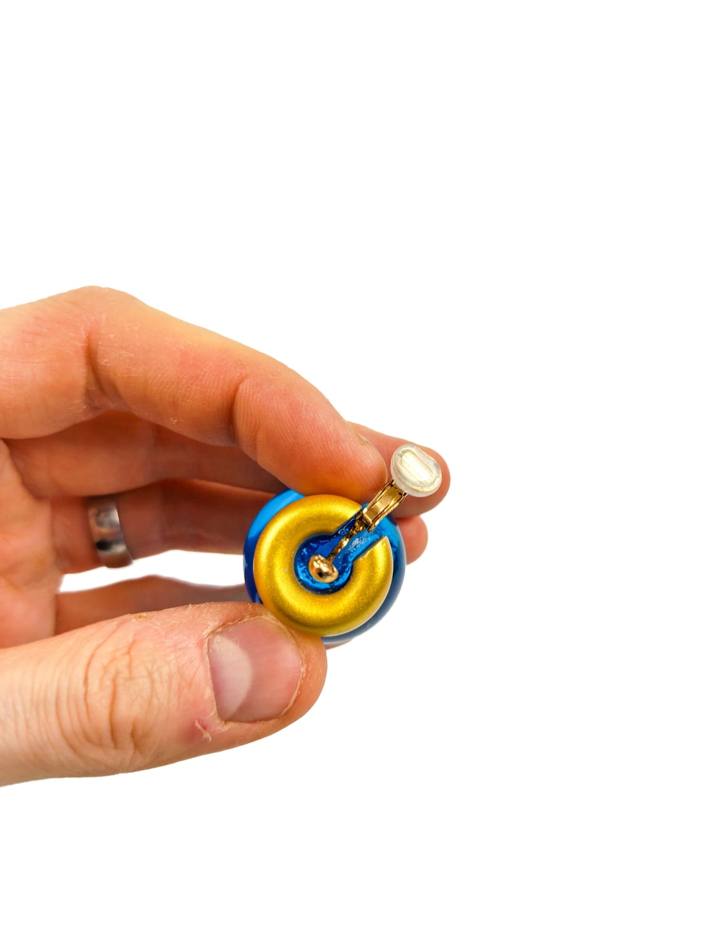 Orecchini Cacciatore x Cacciatore Sfera Azzurra