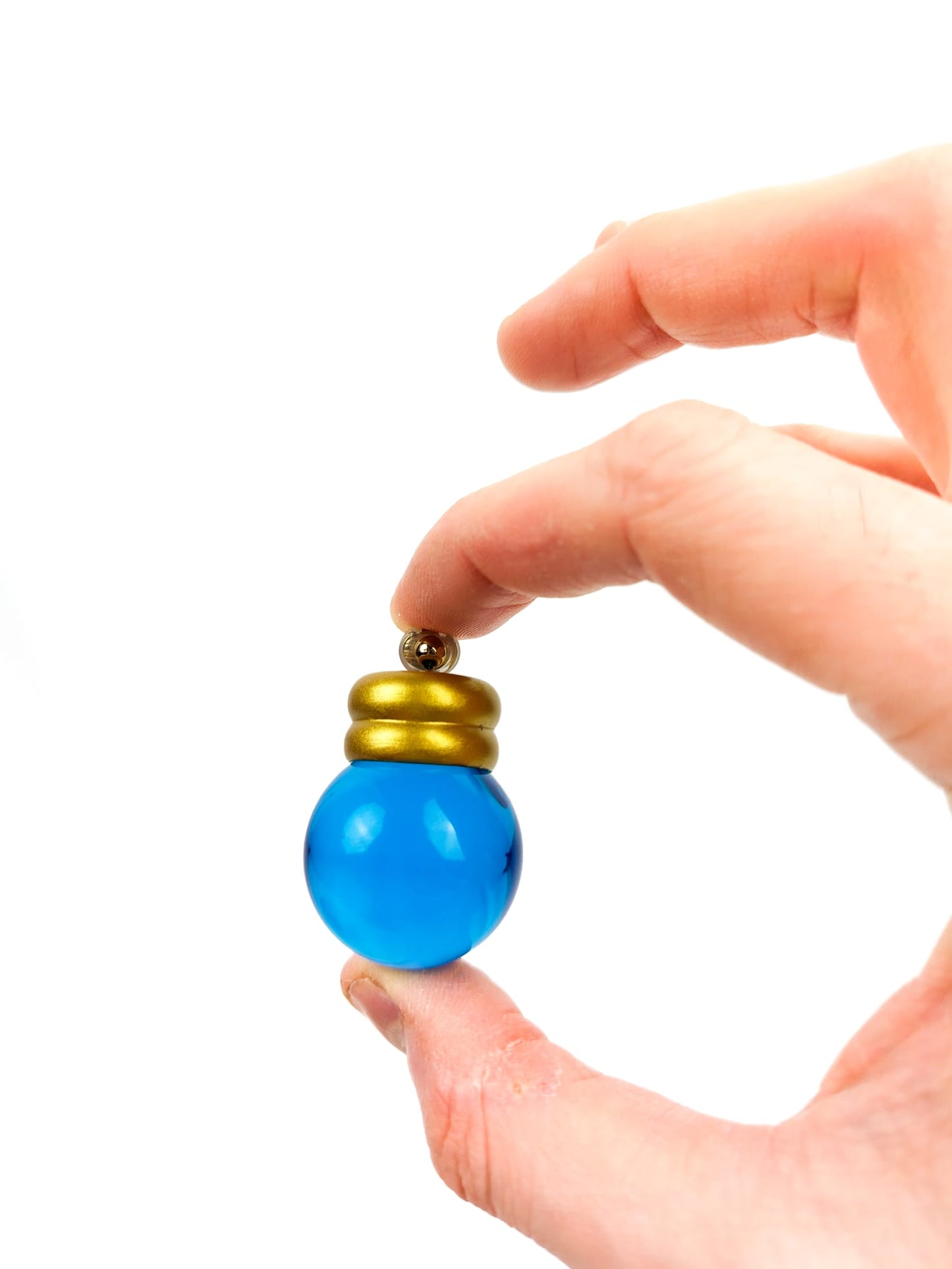 Orecchini Cacciatore x Cacciatore Sfera Azzurra