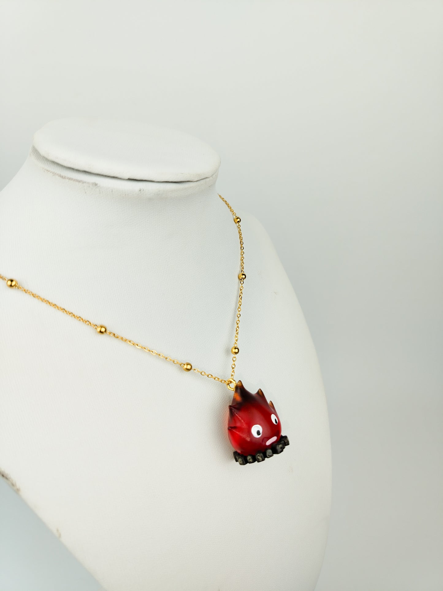 Replica collana Calcifer - Il Castello Errante di Howl