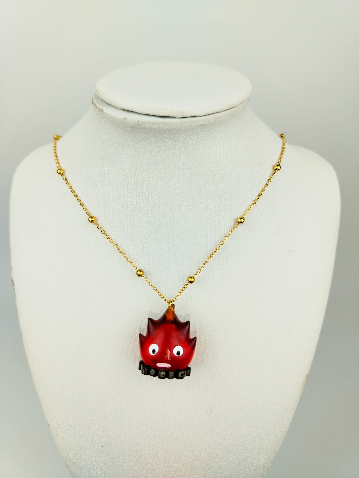 Replica collana Calcifer - Il Castello Errante di Howl