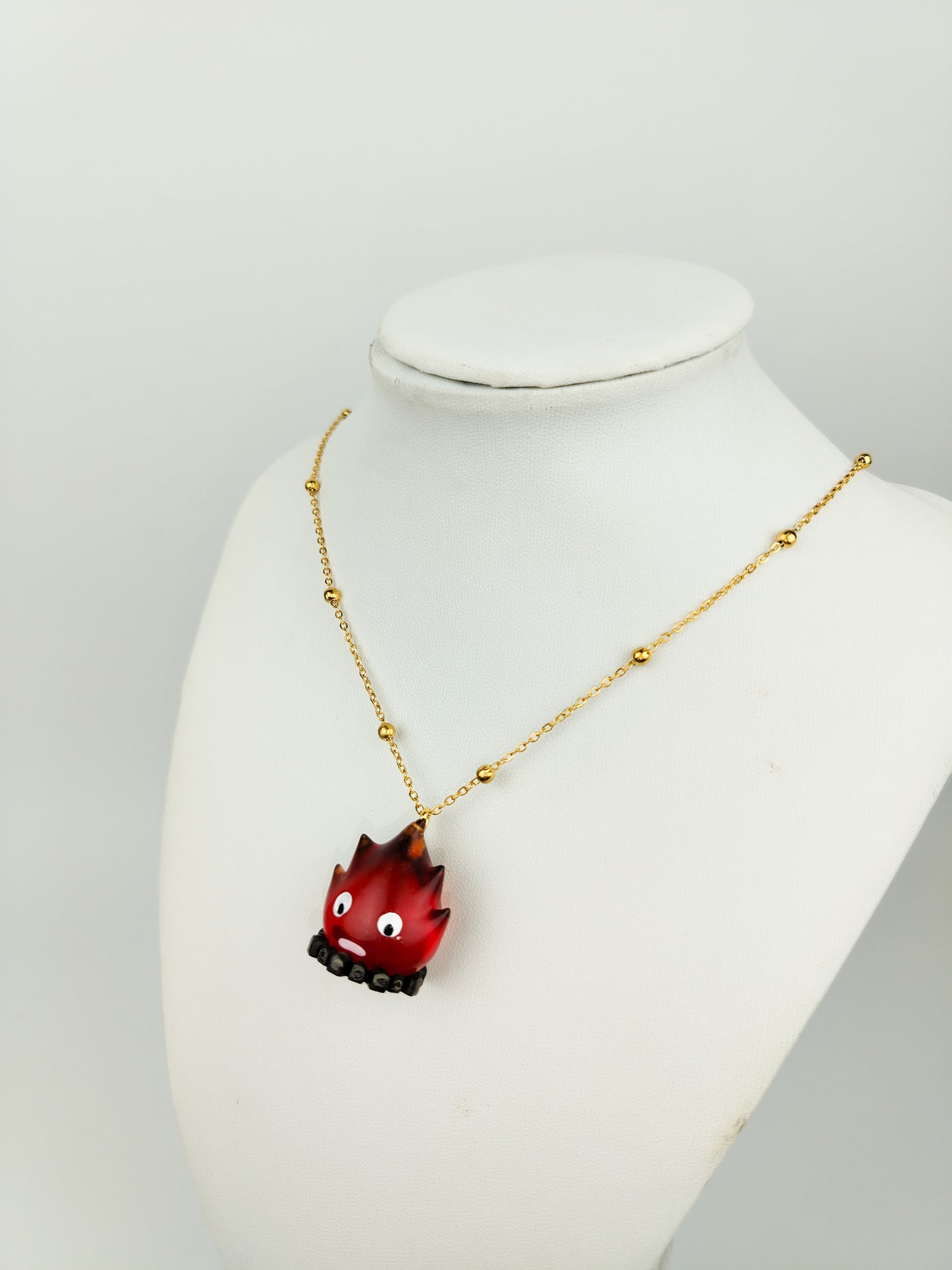 Replica collana Calcifer - Il Castello Errante di Howl